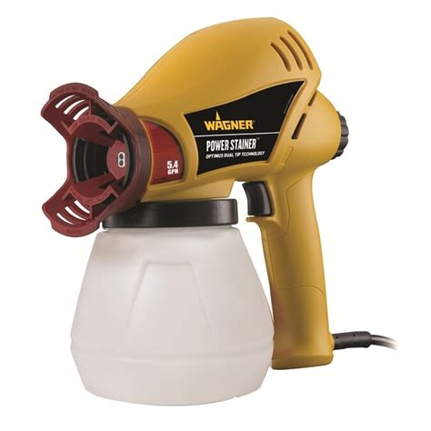 Wagner Power Stainer Electric Handheld Airless Paint Sprayer in the ...