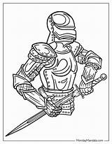 20 Knight Coloring Pages Free PDF Printables sketch template
