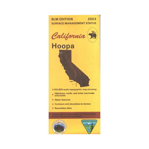 Map: Hoopa CA - CA195S – Public Lands Interpretive Association