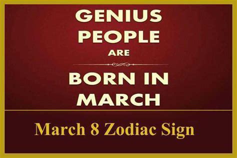 March 8 Zodiac Sign, March 8th Zodiac, Personality, Love, Compatibility, Career, Dreams, March ...