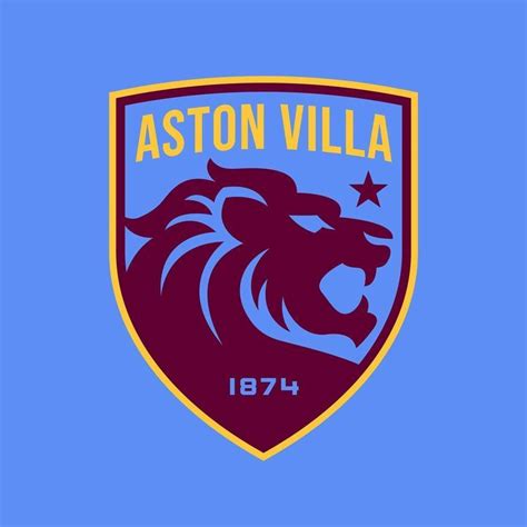 Aston villa logo redesign rebrand nel 2024