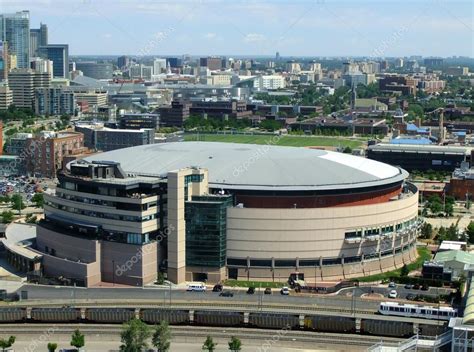 Pepsi Center Arena in Denver, Colorado. — Stock Photo © DonyaNedomam ...