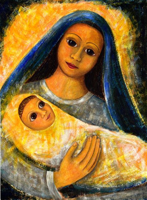 Mother Mary and Child Jesus – Art For Creation