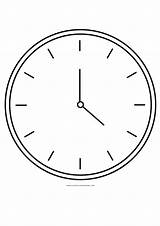 Coloring Pages  PDF Clock For Preschoolers sketch template