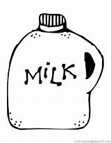 Milk Coloring Pages sketch template