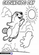Groundhog Day coloring Pages  Bestcoloringpagesnet sketch template