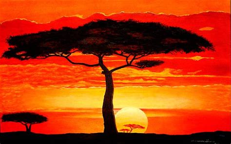 Stunning "Bushveld" Painting Reproductions For Sale On Fine Art Prints