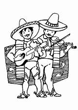 Mexican Coloring Pages To Print  Home sketch template
