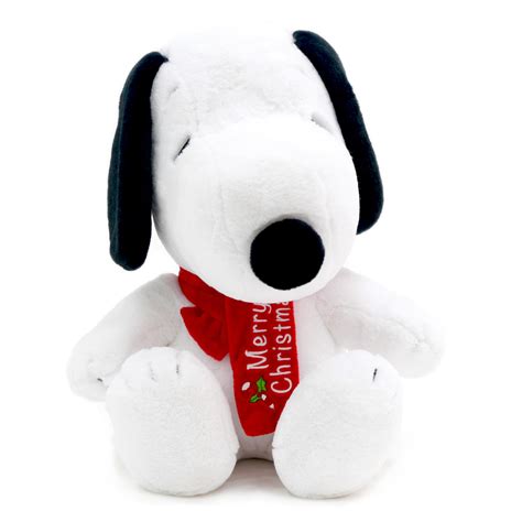 Peanuts Christmas Snoopy Plush Stuffed Animal 18 inch, Large Dog Pal - Walmart.com - Walmart.com