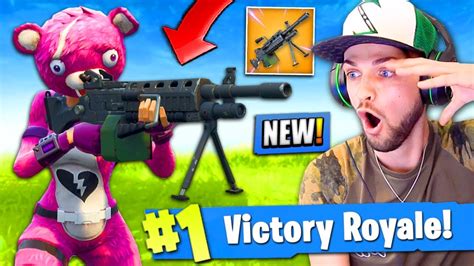 *NEW* LMG GAMEPLAY in Fortnite: Battle Royale! (IS IT GOOD..?) - YouTube