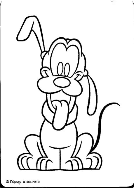 2023 CARD FUN Disney 100 Years Joyful Case Topper Pluto Sketch 1 of 1 $14.95 - PicClick