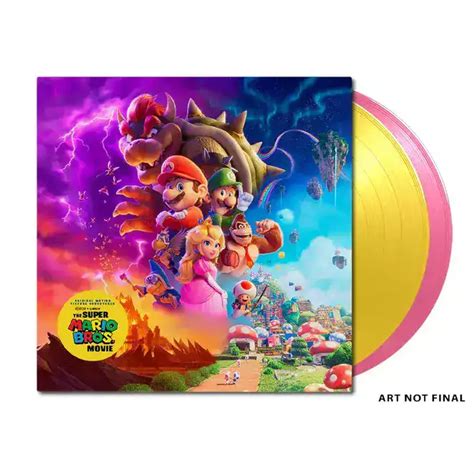 Super Mario Bros-filmens soundtrack släpps på vinyl - Vinylguiden