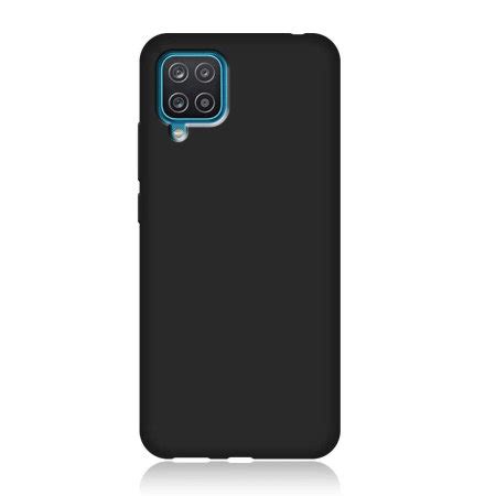 Samsung Galaxy A12 Slim TPU Protective Case - Matte Black