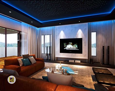 Classical Entertainment Room Design in Luxury Malaysian Bungalow by ...