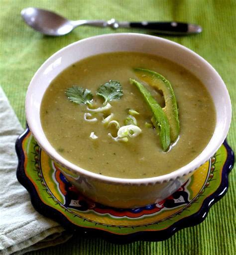 Chayote Chile Soup - Letty's Kitchen