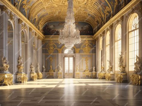 Premium AI Image | A beautiful Palace of Versailles illustration