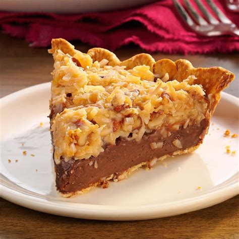 Contest-Winning German Chocolate Pie Recipe | Taste of Home