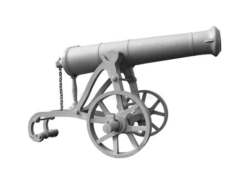 Ancient military cannon stock image. Image of warfare - 15936103