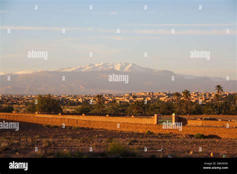 Overview of Ouarzazate, a city in south-central Morocco Stock Photo - Alamy