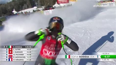 ‘What a run!’ – Sofia Goggia extends Lake Louise downhill dominance - Alpine Skiing video ...