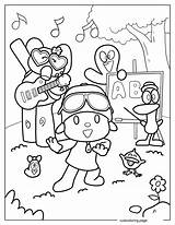 Pocoyo Coloring Pages24  Free Printable coloring Pages Cute sketch template