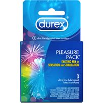 Durex Pleasure Pack 3s | Paradise Marketing