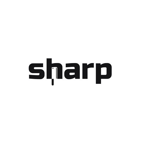 Sharp Logo - LogoDix