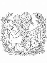 Kids n funcom  Coloring Page BFF sketch template