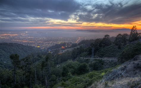 HDR Bay Area Berkeley San Francisco Sunset Landscape California HD ...