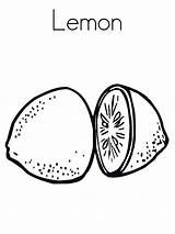 Lemon coloring pages Download And Print sketch template