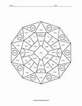 Quadrilaterals Coloring Activity Pages sketch template
