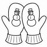 Gloves Coloring Pages  Nation sketch template
