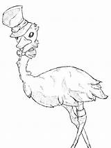 Emu Coloring Page At GetColoringscom  Free Printable Colorings Pages sketch template