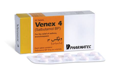 Venex 4mg Tablet - Side Effects - Buy Online - ₨ 27 - khasmart