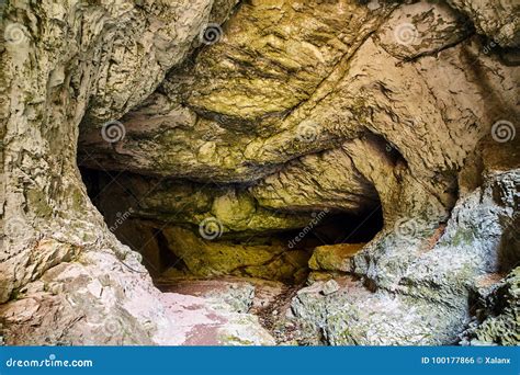 Cave in the Limestone Mountains Stock Photo - Image of prehistoric, limestone: 100177866