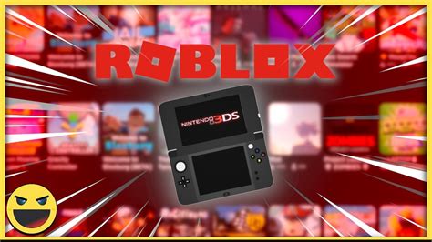 Playing Roblox With A 3DS - YouTube