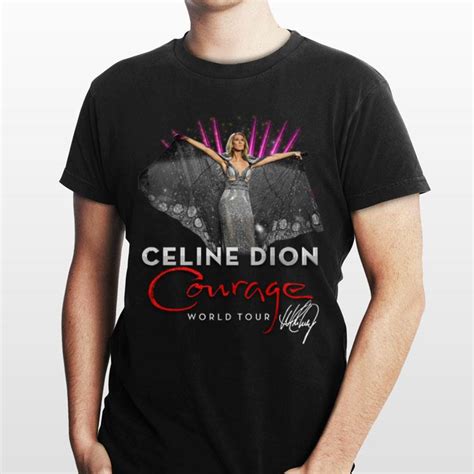 Celine Dion Courage world tour shirt, hoodie, sweater, longsleeve t-shirt