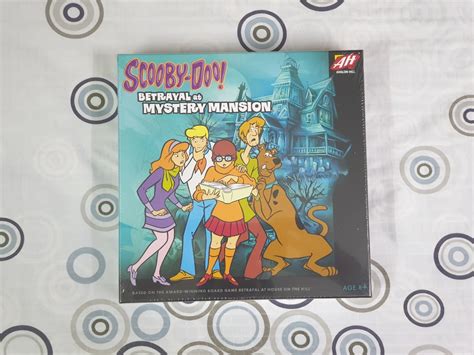 Scooby-Doo Betrayal at Mystery Mansion Board Game, Hobbies & Toys, Toys & Games on Carousell