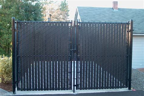 Other Black Chain Link Fence Slats Black Chain Link Fence Privacy Slats ...