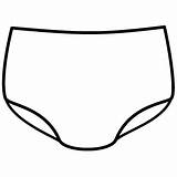 Underwear Coloring Page Sketch sketch template