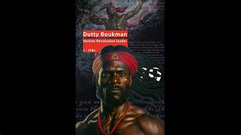 The legacy of Dutty Boukman From enslaved to Revolutionary - YouTube