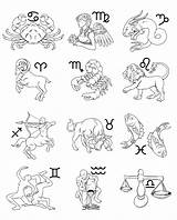 Virgo Zodiac Coloring Pages sketch template