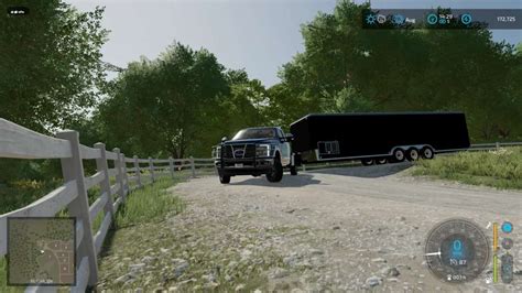 35FT Enclosed Trailer Fix v1.1 FS22 Mod | Farming Simulator 22 Mod