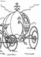 Coloring Pages Cinderellas Carriage sketch template