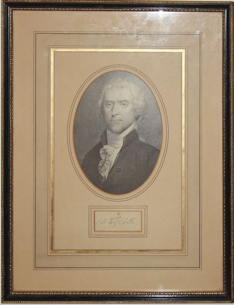 Lot Detail - Thomas Jefferson Signature