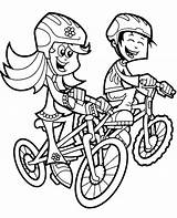 Bicycle Coloring Pages To Download And Print For Free sketch template