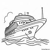 Disney Cruise Ship Coloring Page  Pagescom sketch template