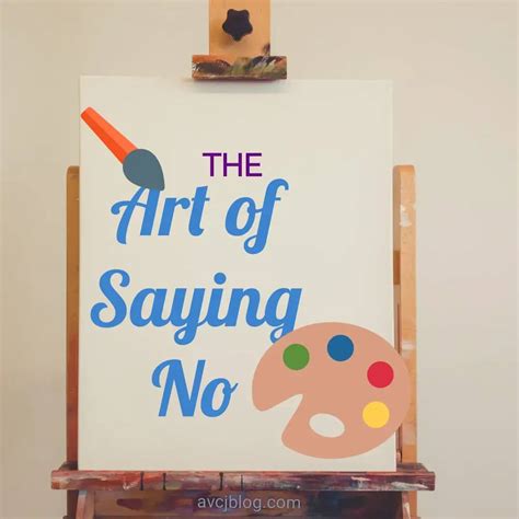 The Art of Saying NO