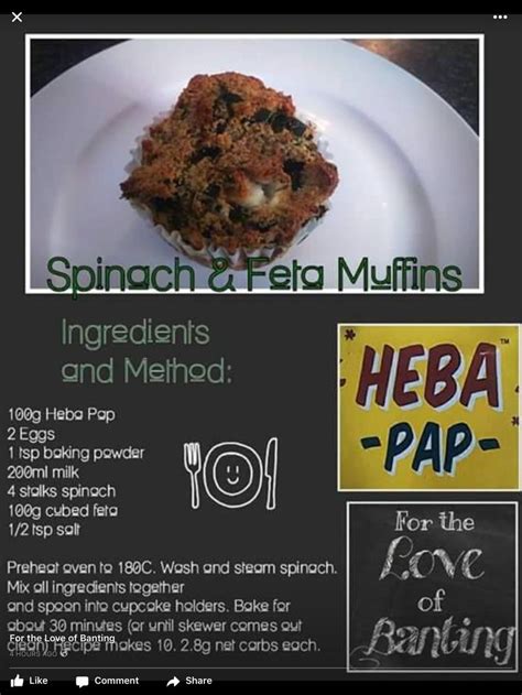 Pin by Heidi Blain on HEBA PAP | Banting recipes, Pap recipe, Spinach ...