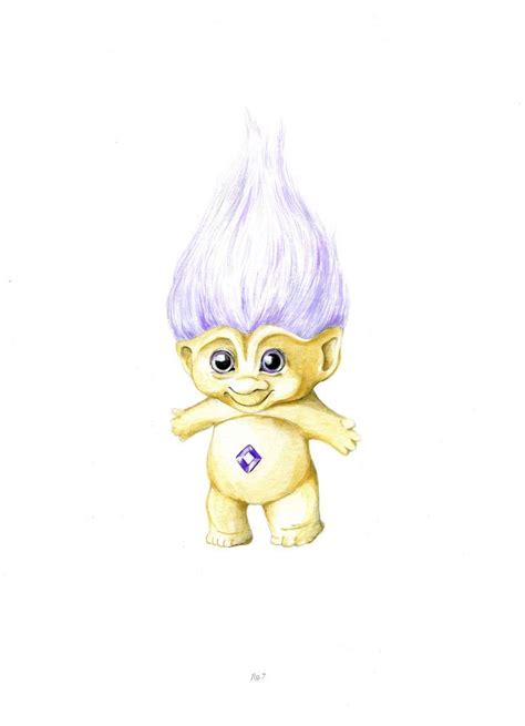 Troll Doll Drawing at PaintingValley.com | Explore collection of Troll Doll Drawing